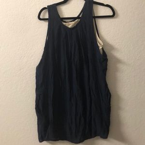 Blue Dress with Pockets